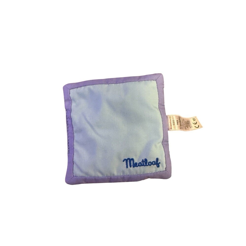 American Girl Doll Meatloaf‎ 2013 Pet dog cat Pillow Pad Blue